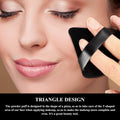 Maitys 12 Pcs Powder Puff Triangle,2.83 Inch,Black Black 2.83 Inch