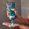 DOVE MEN + CARE Body and Face Scrub Eucalyptus Deeply Exfoliates for Hydrated & Nourished Skin 100% Gentle Cleanser, No Sulfate Cleansers or