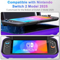 daydayup Switch Carrying Case Compatible with Nintendo Switch 2, with 24 Games Cartridges Protective Hard Shell Travel Carrying Pouch DS Case
