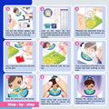 Halmolife Diamond Art Kits for Kids Boys and Girls Ages 6-8-10-12 Easy to DIY Creative Diamond Art Sticker Craft by Numbers Kits for Kids and