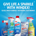 Windex Vinegar Glass and Window Cleaner, Removes Grease and Grime, 23 oz 23 Fl Oz (Pack of 1)