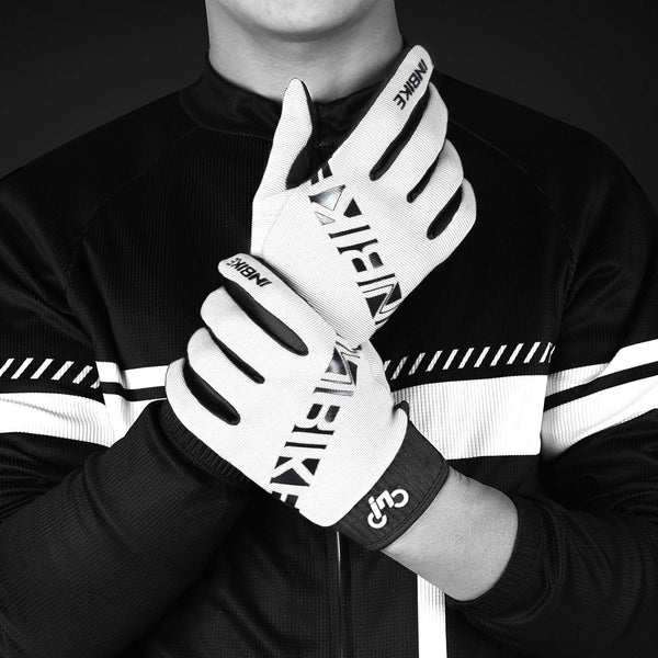 INBIKE Cycling Gloves for Men/Women Bike Gloves with Touchscreen-Padded Anti-Slip Mountain Biking MTB Bicycle Gloves for