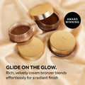 No7 Pro Artist Soft Glow Cream Bronzer - Blendable Cream Makeup with a Lightweight Formula - Customizable Face Makeup for a Natural, Sun-Kissed
