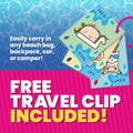 Taco Cat Goat Cheese Pizza - Poolside Edition Ã¢ÂÂ Waterproof Card Game for Outdoor Camping, Travel and Family Game Night - Wildly Entertaining &