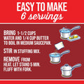 Stove Top Stuffing Mix, 1 Box, for Dinner Sides and Thanksgiving Dinner, Chicken, 6 oz 6 Ounce (Pack of 1)