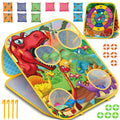 Bean Bag Toss Game for Kids - Cornhole Board Outdoor Toys for Toddlers -Party Activities Carnival Outside Yard Backyard Beach Lawn Games Toy for