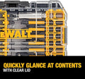 DEWALT Screwdriver Bit Set, 40 Pcs. Impact Ready, FlexTorq Impact Driver Bit Set with Storage Case (DWA2T40IR) One Size