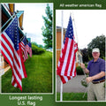 American Flags 2.5x4 Outdoor Use,Non Fading American Flags for Outside, American Flag Outdoor Heavy Duty, American Flag Longest Lasting,US Flag