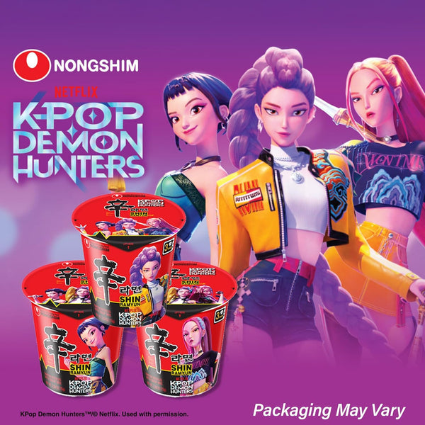 Nongshim Shin Ramyun Cup of Noodles, Spicy Signature Korean Instant Ramyun, Rich Beef Flavored Broth, Quick and Easy, Microwaveable Cup, 2.64 oz