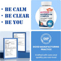 VEV DeepCalm 15-in-1 Magnesium Complex for Women & Men, 120 Caps 120 Count (Pack of 1)