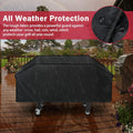iCOVER 36 inch Griddle Cover for Blackstone, Waterproof Lightweight Polyester Barbecue Protection Flat Top Gas Grill Covers for 36" Griddles