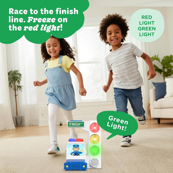 Move2Play, Red Light Green Light Game with Motion Sensing | Family Fun & Birthday Party Games | Gift for Kids, Preschool, & Toddlers Ages 2, 3, 4,