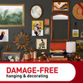 Command Large Picture Hanging Strips, White, Holds up to 16 Lbs, 14-Pairs, Easy to Open Packaging