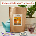 The Republic of Tea â Premium Assortment of Teas & Herbs, 40 Individually Wrapped Tea Bags