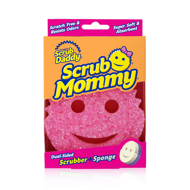 Scrub Daddy Scrub Mommy - Scratch-Free Multipurpose Dish Sponge - BPA Free & Mad