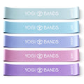 XNM Creations Yogi Bands â Loop Resistance Bands for Fitness, Workout, and Yoga Exercise â Set of 5 Pastel Workout Bands