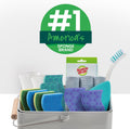 Scotch-Brite Heavy Duty Scrub Sponge, 6 Kitchen Sponges Designed for Tough Messes in the Kitchen That Last 3X Longer*, Best for Cast Iron Skillets