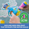 Educational Insights Tufting Kit - Arts and Crafts for Kids Ages 4-8, Poke in Art Kits for Girls & Boys, DIY Kids Craft Kit, Mess Free Art Set