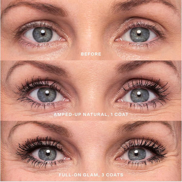 Tower 28 Makewaves Mascara - Volumizing and Lash Lengthening Water-Resistant Mascara - No Clumping or Flaking - for Sensitive Eyes Ã¢ÂÂ Jet Black