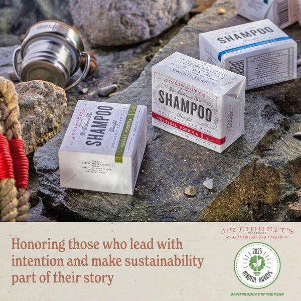 JÃÂ·RÃÂ·LIGGETT'S All-Natural Shampoo Bar, Moisturizing Formula - Supports Strong and Healthy Hair - Nourish Follicles with Antioxidants and
