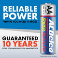 ACDelco 24-Count Double AA Batteries, Maximum Power Super Alkaline Battery for Home and Office, 10-Year Shelf Life, Reclosable Packaging AA - 24 Count
