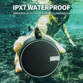 INSMY C12 IPX7 Waterproof Shower Bluetooth Speaker, Portable Small Speaker, Speakers Bluetooth Wireless Loud Clear Sound Support TF Card Suction