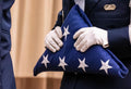 Allied Flag Official U.S. Interment Flag - 5' x 9.5' | Premium Quality, Outdoor Durable, Heavy‑Duty Construction for Residential or Commercial Use