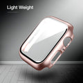 6 Pack Case for Apple Watch SE 3 (2025)/SE 2/SE/Series 6/5/4 40mm with Tempered Glass Screen Protector, Hard PC Ultra-Thin Scratch Resistant