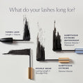 Estée Lauder Sumptuous Extreme Lash Multiplying Volumizing Lengthening Mascara | 01 Extreme Black, Travel Size, 0.09 Fl Oz