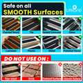 Lifegrip anti Slip Traction Treads with Glow in Dark Stripe (10-Pack), 6" X 32", Best Grip Tape Grit Non Slip, Outdoor Non Skid Tape, High