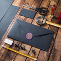 YIPLED Sealing Wax Kit - 728 Pcs with 24 Color Beads, 2 Pens, Warmer, Stamp Spoon and Candles for Gift & Envelope Sealing, Wedding Invitation