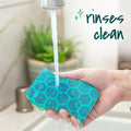 Scotch-Brite Odor Resist Heavy Duty Scrub Sponge, Dishwasher-Safe Kitchen Sponges for Serious Scrubbing, Multipurpose Dish Sponge for Stuck-On