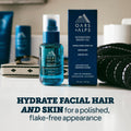 Oars + Alps Hydrating Beard Oil for Men, Moisturizes & Softens Beard, Nourishing Argan & Jojoba Oils, Soothes Skin & Reduces Itch, Lightly