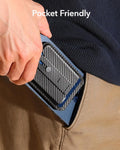 ESR Upgraded for Magsafe Wallet, 5 Card Holder with Adjustable Stand, Secure Grip Finger Loop, Magnetic Wallet for Iphone 16/15/14/13/12, Not for