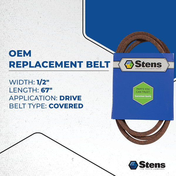 Stens OEM Replacement Belt 265-423 Compatible with Cub Cadet RZT-L42, RZT-L46, RZT-L50, RZT-L54, RZT-S42, RZT-S46, RZT-S50 and RZT-S54 754-04317,