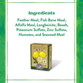 Down To Earth All Natural Fertilizers Organic Citrus Mix - Plant Food for Lemons, Limes, Oranges and Avocados 6-3-3, 1 lb