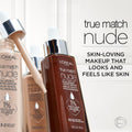 L'Oreal Paris True Match Nude Hyaluronic Tinted Serum Foundation with 1% Hyaluronic Acid, Light-Medium 3-4, 1 Fl. Oz.