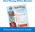 Wonder Forge Paw Patrol Matching Game: Educational Memory Challenge with Chase & Skye - Fun Kids' Board Game for Ages 3+ - Toddler Learning Toy