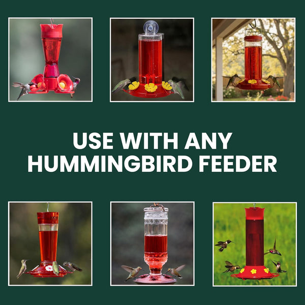 Perky-Pet Hummingbird Instant Nectar Powder Concentrate - 2 lb Bag - 244SFB - Makes 192 oz of Humming bird Liquid Food Nectar - 100% Sucrose