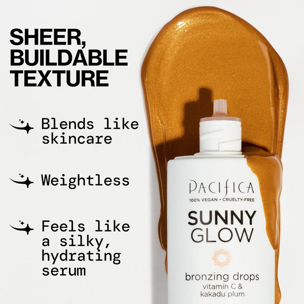Pacifica, Drops Sunny Glow Bronzing Bronzer 1 Ounce (Pack of 1)