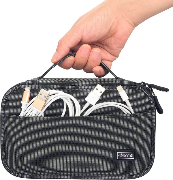 sisma Electronics Organizer Travel Tech Accessories Small Carrying Case Starlight Special Edition