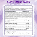 ZEBORA Probiotics for Women 100B CFUs Digestive & Gut Health, 90 Capsules