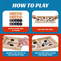 Fast Sling Puck Game - Super Winner Slingshot Puck Board Game - Sling It Shot 2 Player Hockey Table for Kids, Teen and Adults - Christmas Indoor