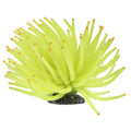 GloFish Yellow Anemone Ornament, Detailed Aquarium Ornament, Creates A Glowing Effect One Size Fits All Large - Yellow
