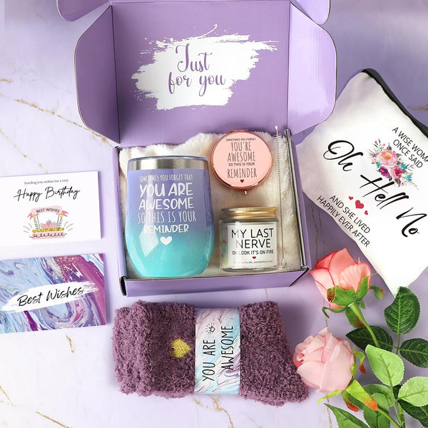 Birthday Gifts for Women, Best Friend Birthday Gifts, Gifts for Women, Happy Birthday Gifts Basket for Women, Friendship Gifts, Gifts for Friends