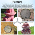 MKF2 Water Meter Box Key for Quick Opening Of Meter Box, Water Valve Box, Gas Shut-off Covers and Fire Hydrants (1 PCS)