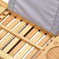 Luxury Bathtub Caddy TrayÃ¯Â¼ÂBamboo Bathtub Tray Caddy - Wood Bath Tray ExpandableÃ¯Â¼ÂCan Be Placed Book and Integrated Tablet Smartphone and Wine