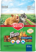 Kaytee Fiesta Hamster & Gerbil Food, Nutritious and Fun Blend, Supports Dental Health and Digestion, 2.5 pounds 2.5 Pound (Pack of 1)