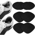Shoe Heel Repair, 4 Pairs Inside Shoe Heel Patch Pad for Holes | Self-Adhesive, Heel Repair, Hole Repair, For Sneaker, Leather Shoes 4 Pair Black