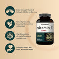 Naturebell Vitamin E Oil Softgels, 1,000 IU per Serving, 300 Pills | Essential Antioxidant Supplements, Easily Absorbed Form Ã¢ÂÂ Supports Skin,